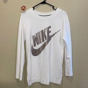White Nike Crewneck